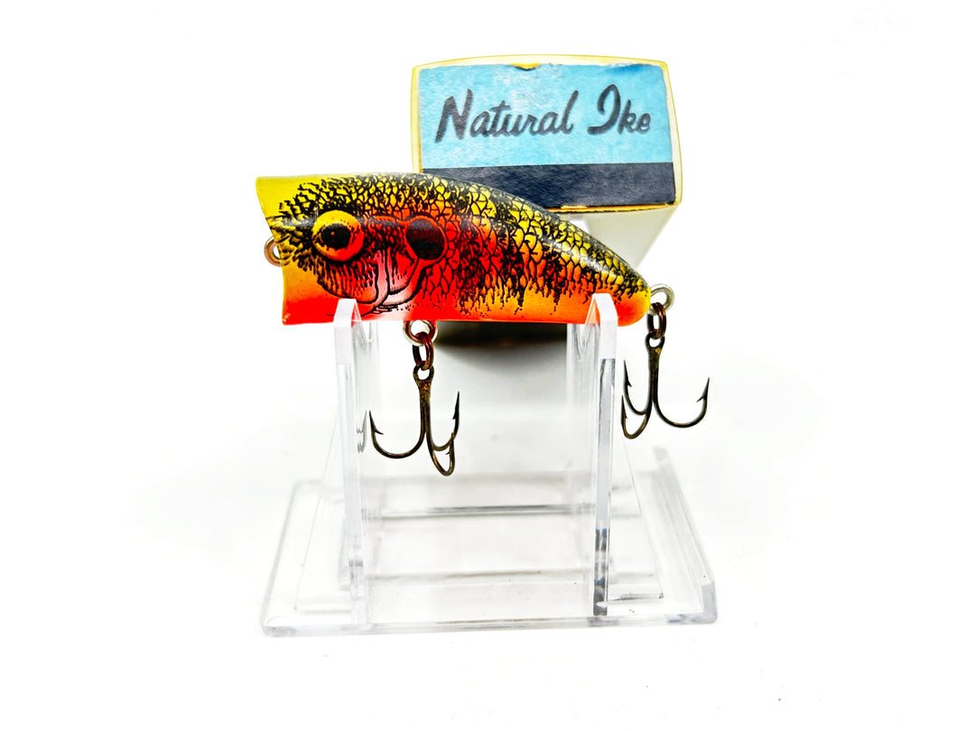 Lazy Ike Chug Ike Lure Natural Bluegill Color with Box-Tough