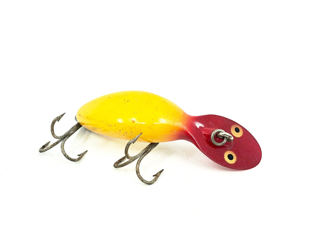 Heddon Tadpolly, YRH Yellow Red Head Color