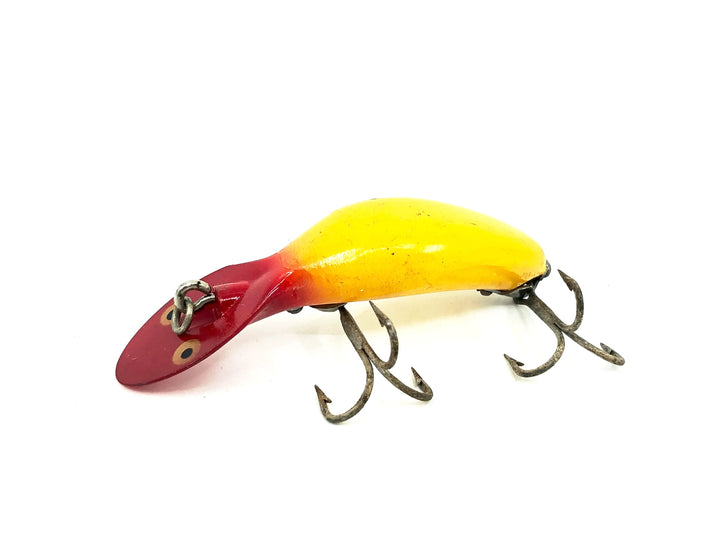 Heddon Tadpolly, YRH Yellow Red Head Color