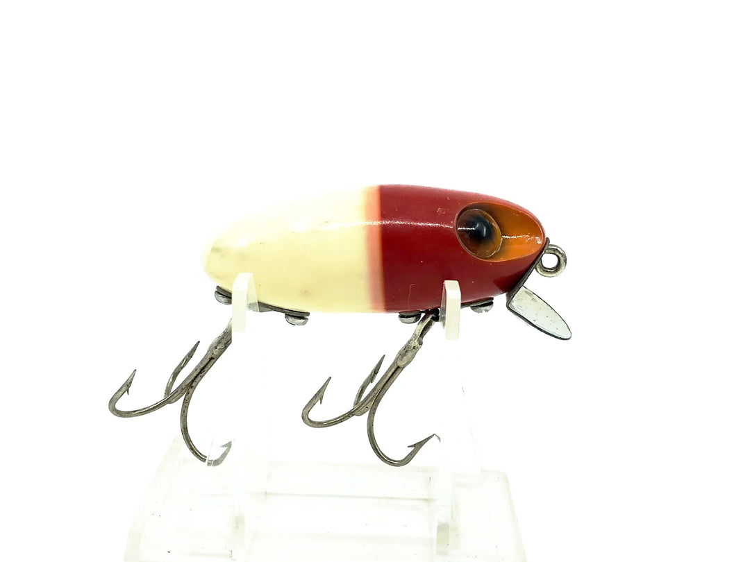 Wright & McGill Eagle Claw Bug-A-Boo Lure, Red Head/White Color