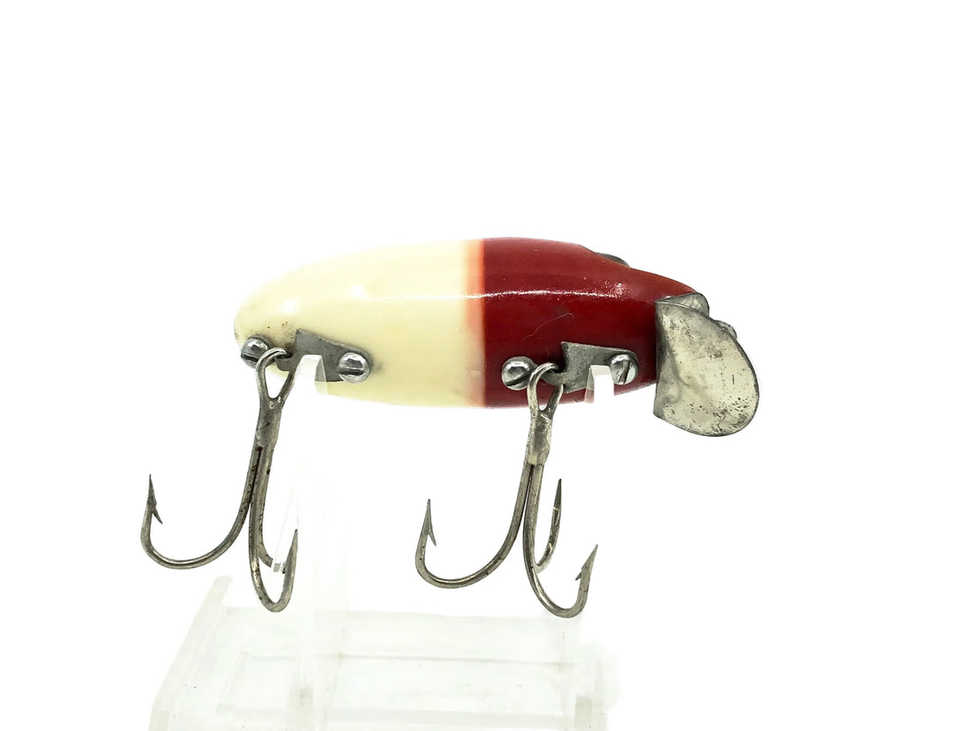 Wright & McGill Eagle Claw Bug-A-Boo Lure, Red Head/White Color