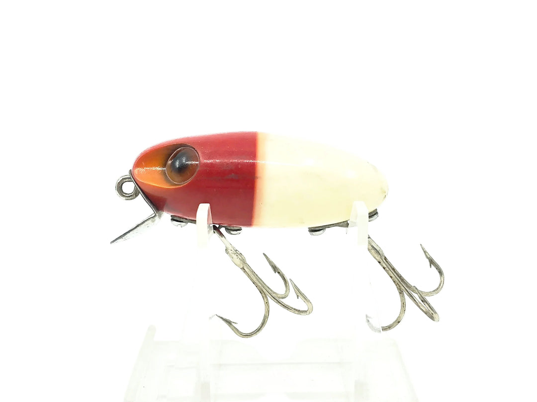 Wright & McGill Eagle Claw Bug-A-Boo Lure, Red Head/White Color