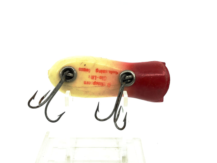 Shakespeare Glo-Lite Swimming Mouse, Red White Color