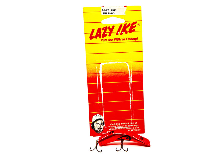 Lazy Ike IKL2MRD Metallic Red Color New with Card Old Stock