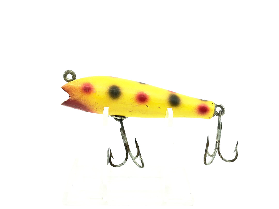 Creek Chub Midget Darter 8000, #14 Yellow Spotted 8014 Color