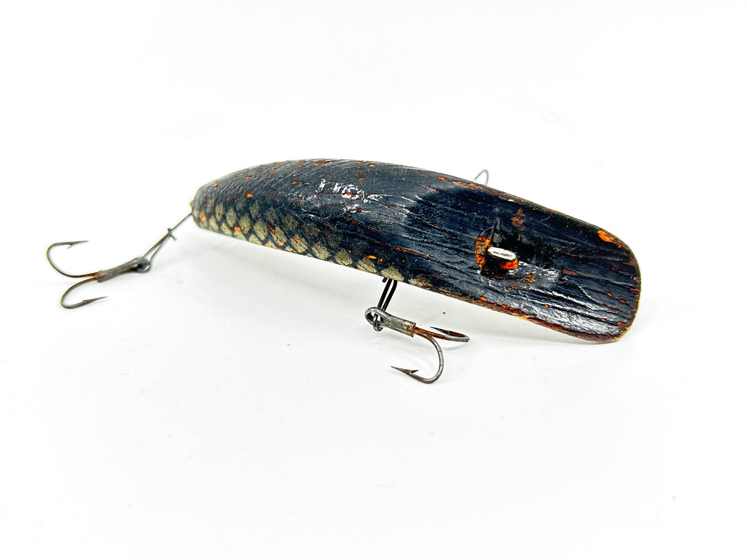Helin Wooden Flatfish S3, Perch Color