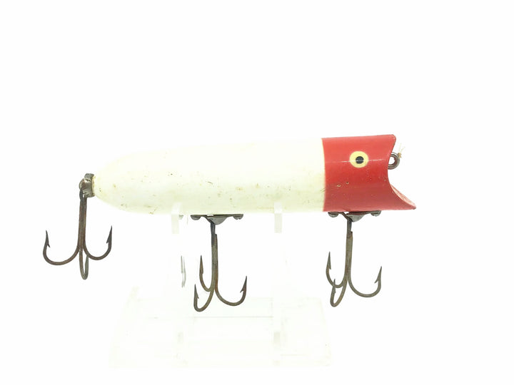 Heddon Lucky 13, RH Red Head/White Color