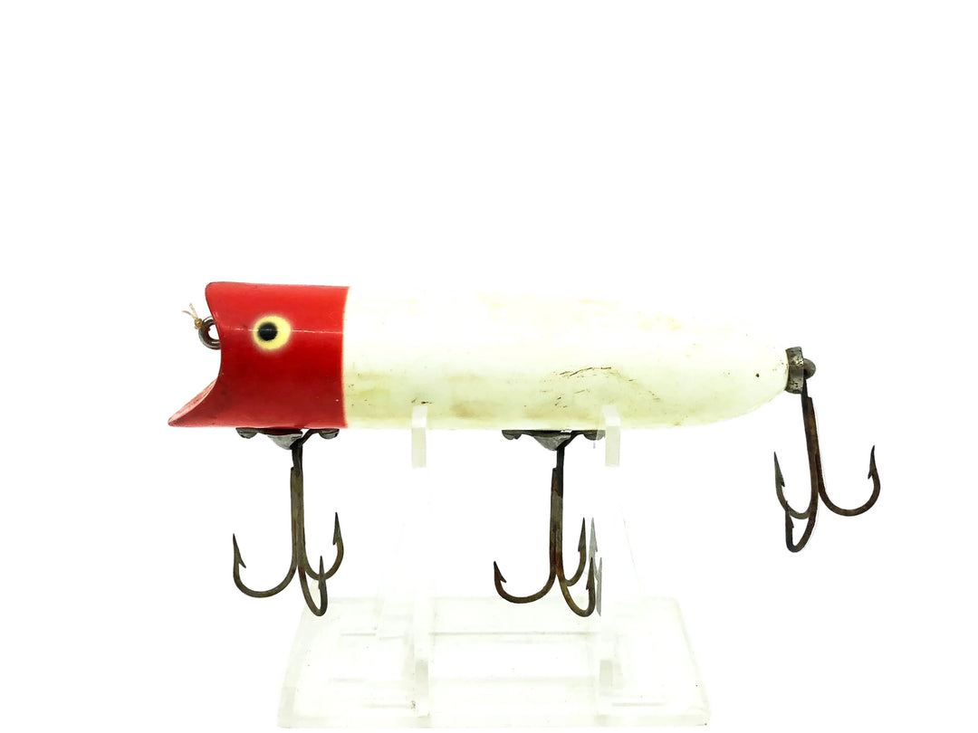 Heddon Lucky 13, RH Red Head/White Color