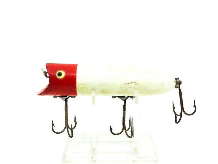 Heddon Lucky 13, RH Red Head/White Color