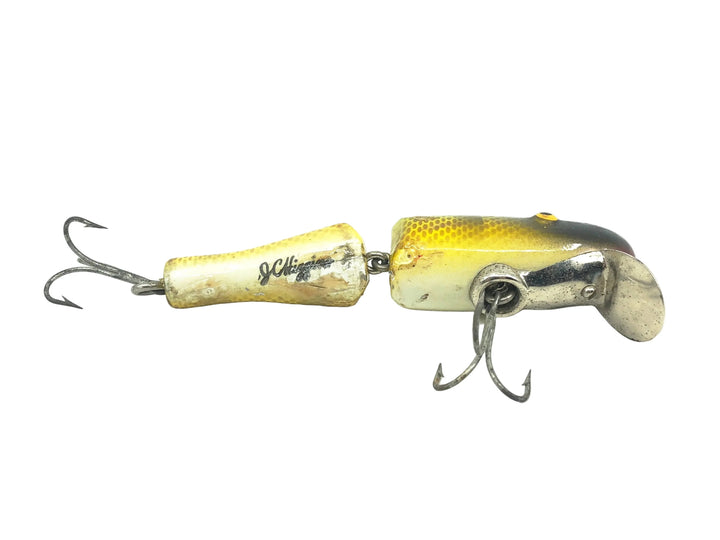 Paw Paw/JC Higgins Jointed Baby Pike, Yellow Perch Color