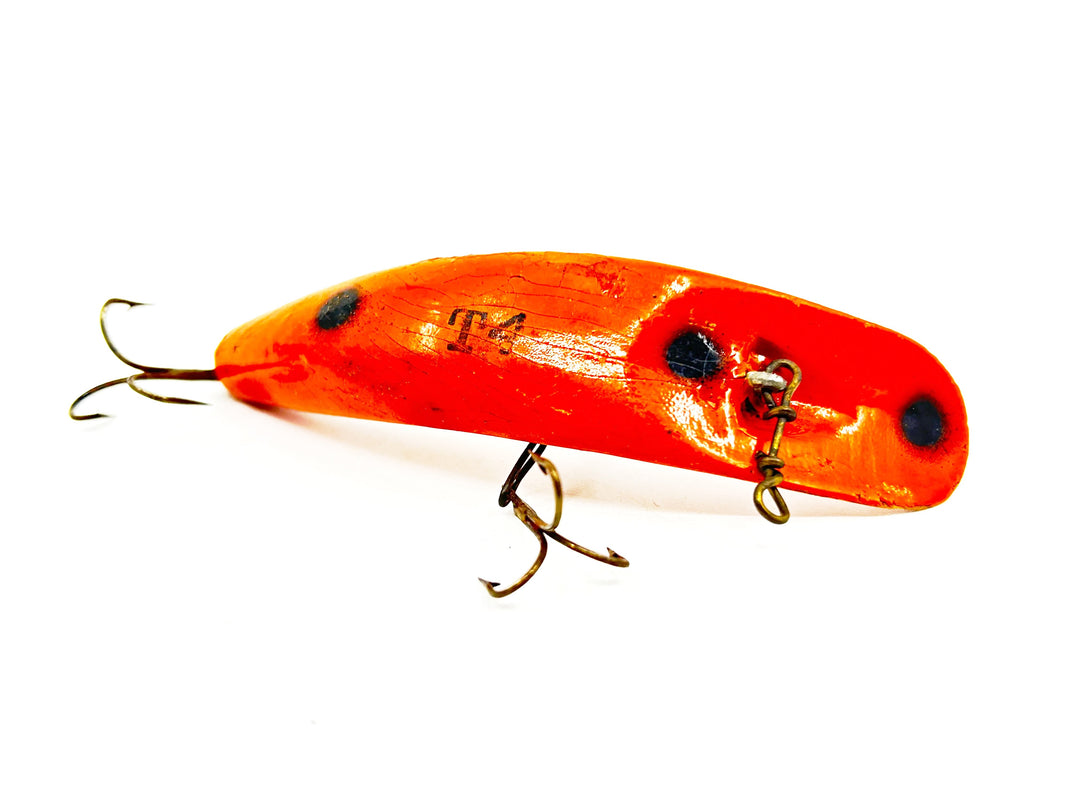 Helin Flatfish T4, Orange with Spots Color-Wooden