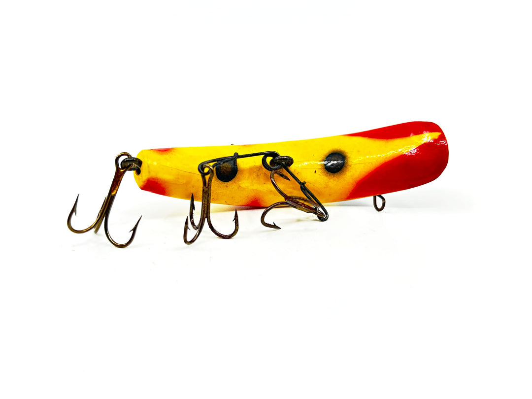Helin Flatfish X4, Yellow with Black Stripe and Spots Color-Wooden
