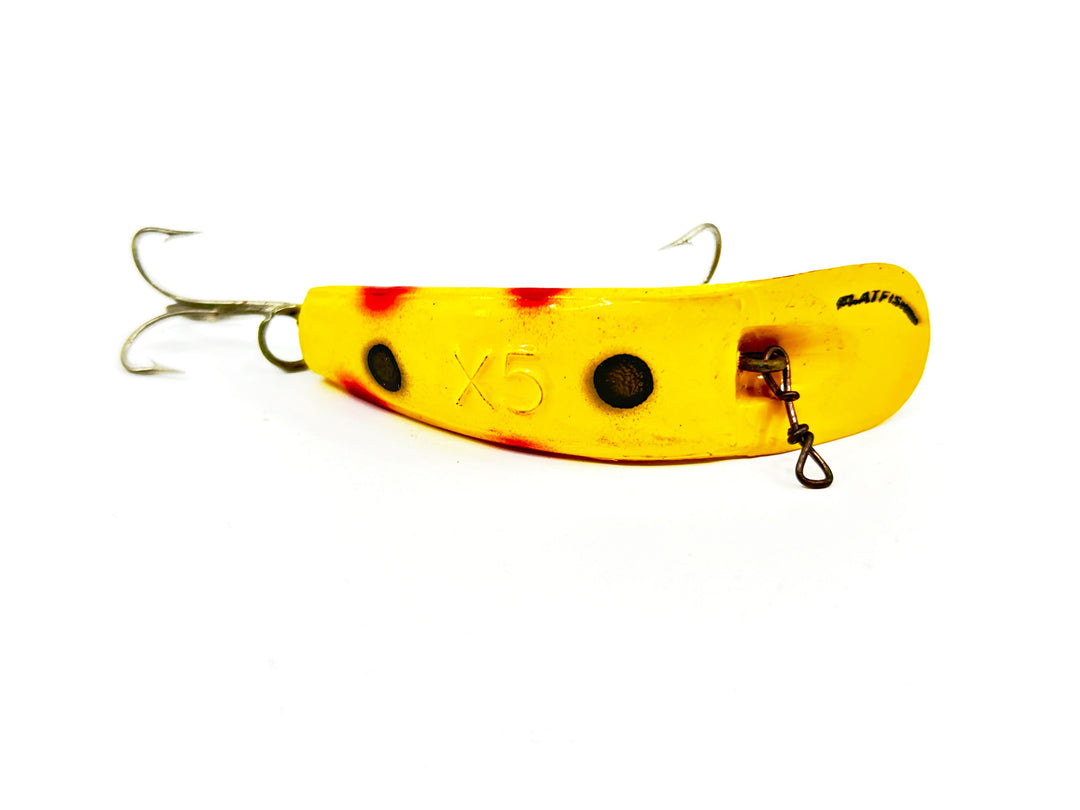 Helin Flatfish X5, Yellow with Spots Color