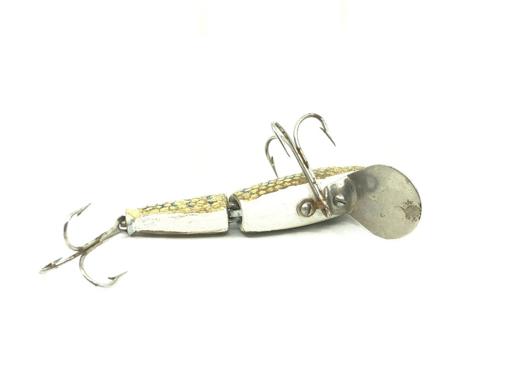 Wright & McGill Jointed Miracle Minnow 472-J, Repaint Gold Scale Color