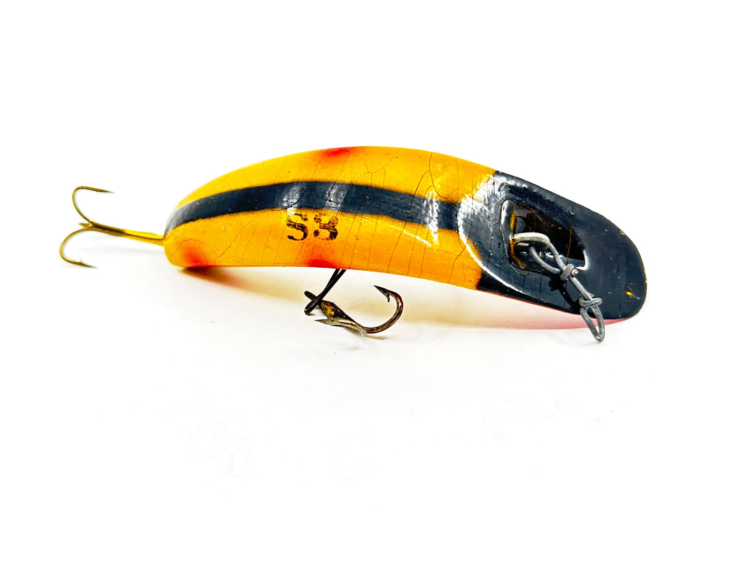 Flatfish S3, Yellow with Stripe and Spots Color-Wooden