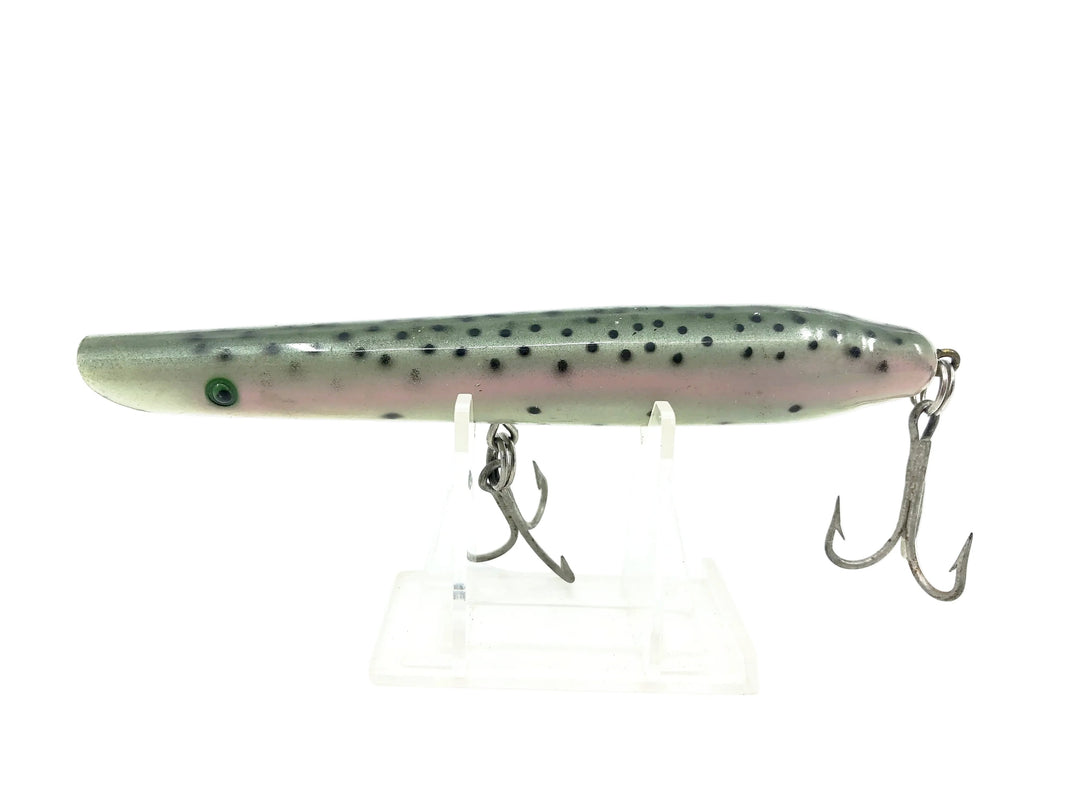 Cotton Cordell Pencil Popper 6600, Rainbow Trout Color