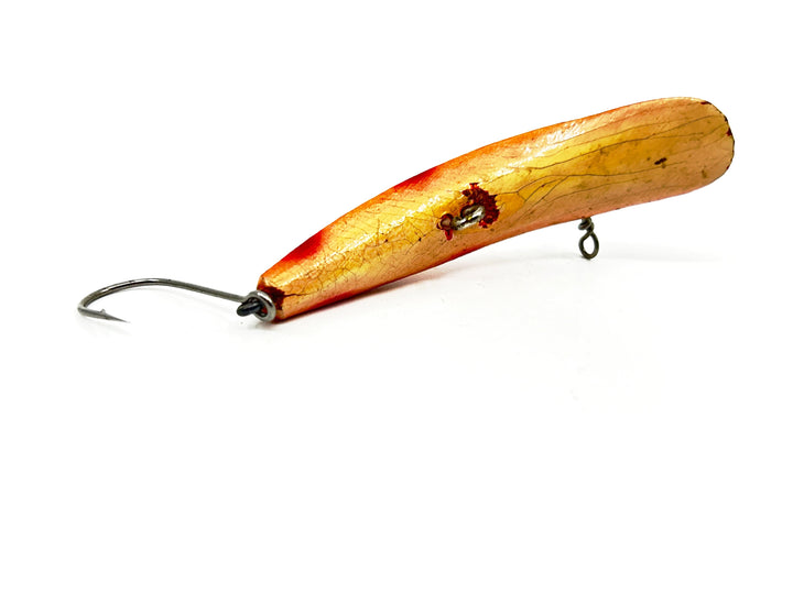 Helin Flatfish X4, Orange with Stripe and Spots Color-Wooden