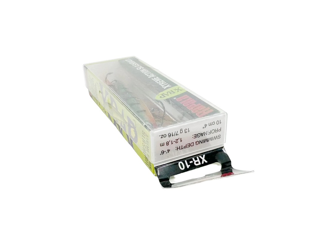 Rapala X-RAP Xtreme Action Slashbait XR-10, P Perch Color, New in Box