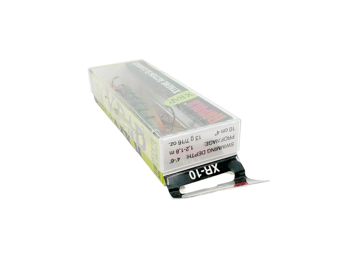 Rapala X-RAP Xtreme Action Slashbait XR-10, P Perch Color, New in Box