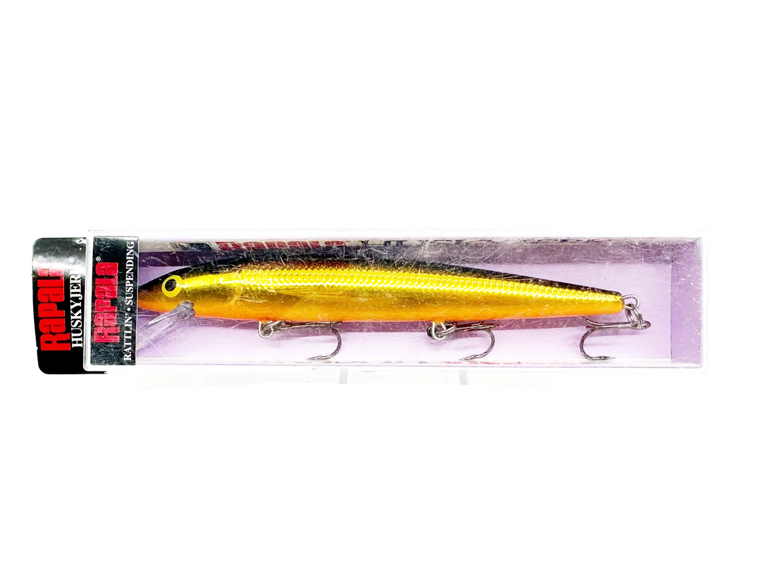 Rapala Husky Jerk HJ-14, G Gold Color, New in Box
