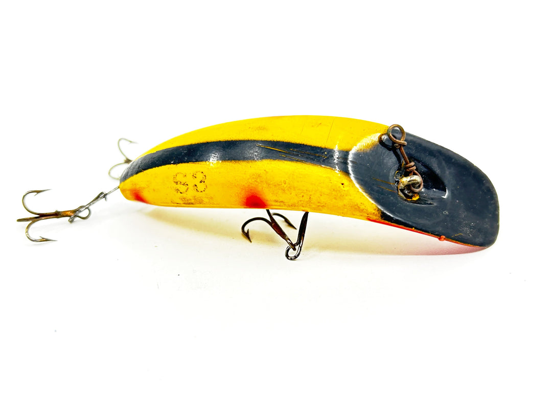 Helin Flatfish S3, Yellow with Stripe and Spots Color-Wooden