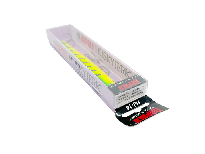 Rapala Down Deep Husky Jerk HJ-14, FT Firetiger, New in Box