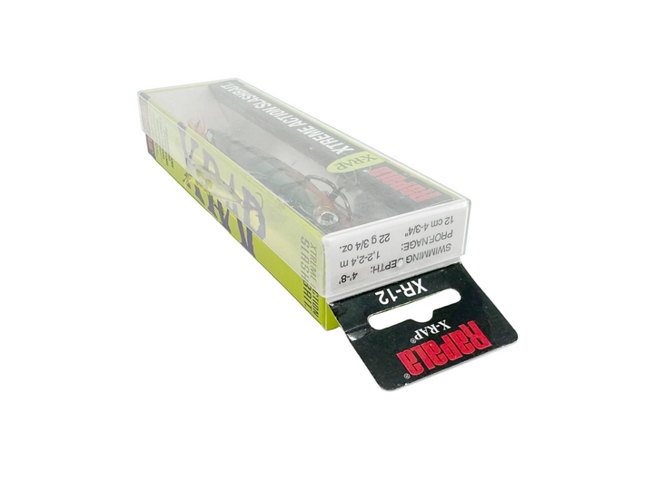 Rapala X-Rap Xtreme Action Slashbait XR12, P Perch Color, New in Box