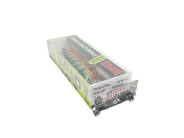Rapala X-RAP Xtreme Action Slashbait XR-10, P Perch Color, New in Box