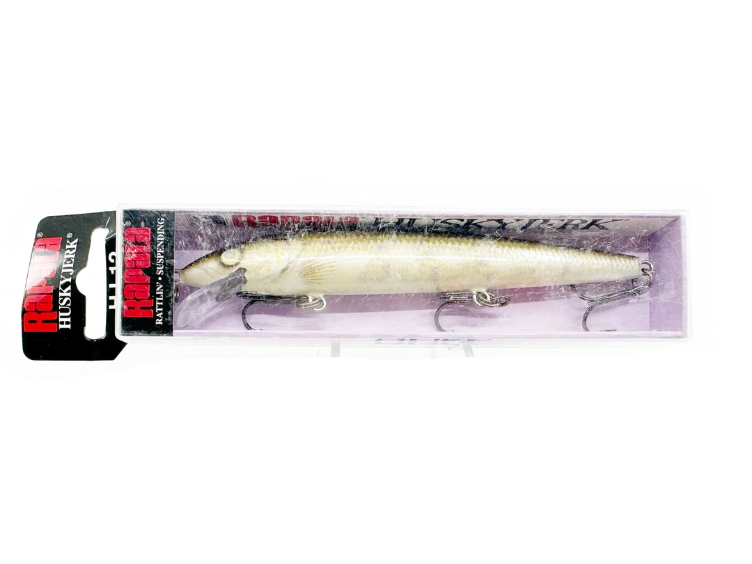 Rapala Husky Jerk HJ12, WAL Live Walleye, in Box