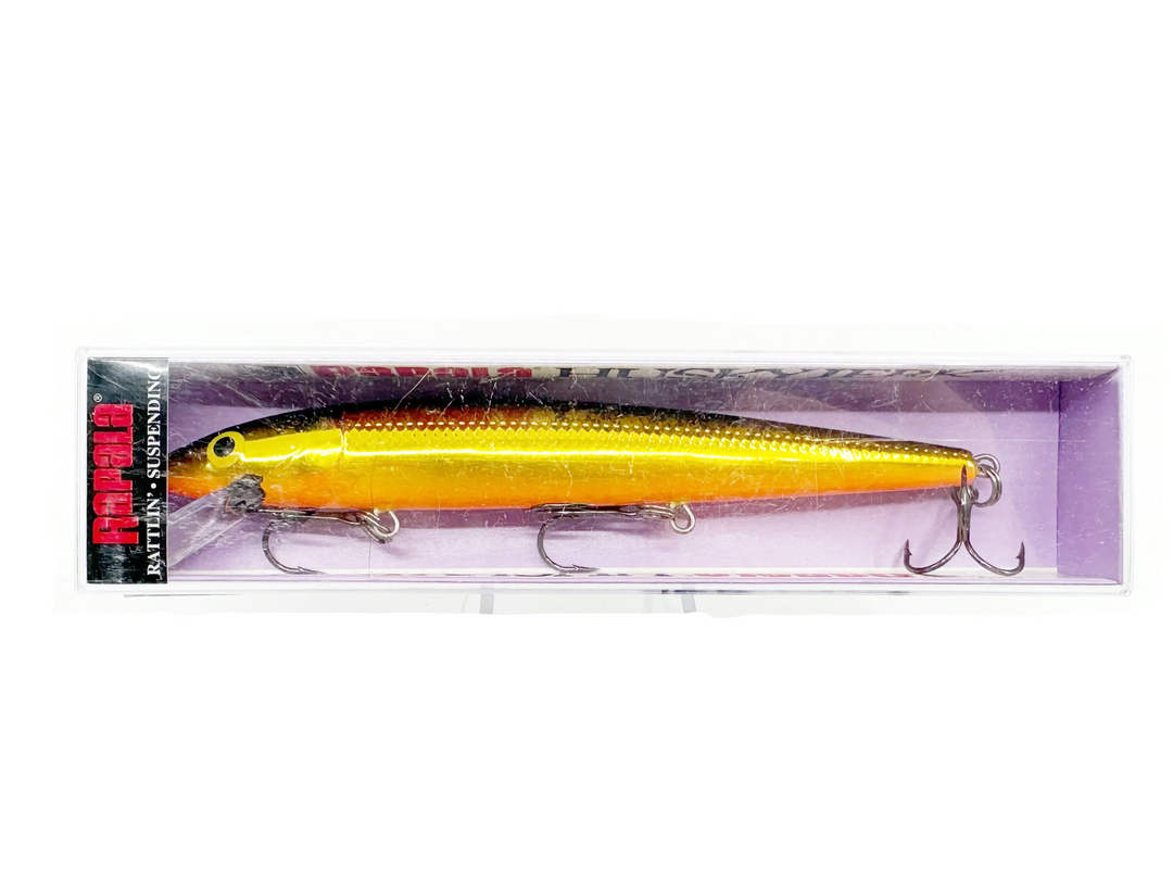Rapala Husky Jerk HJ14, G Gold Color, in Box