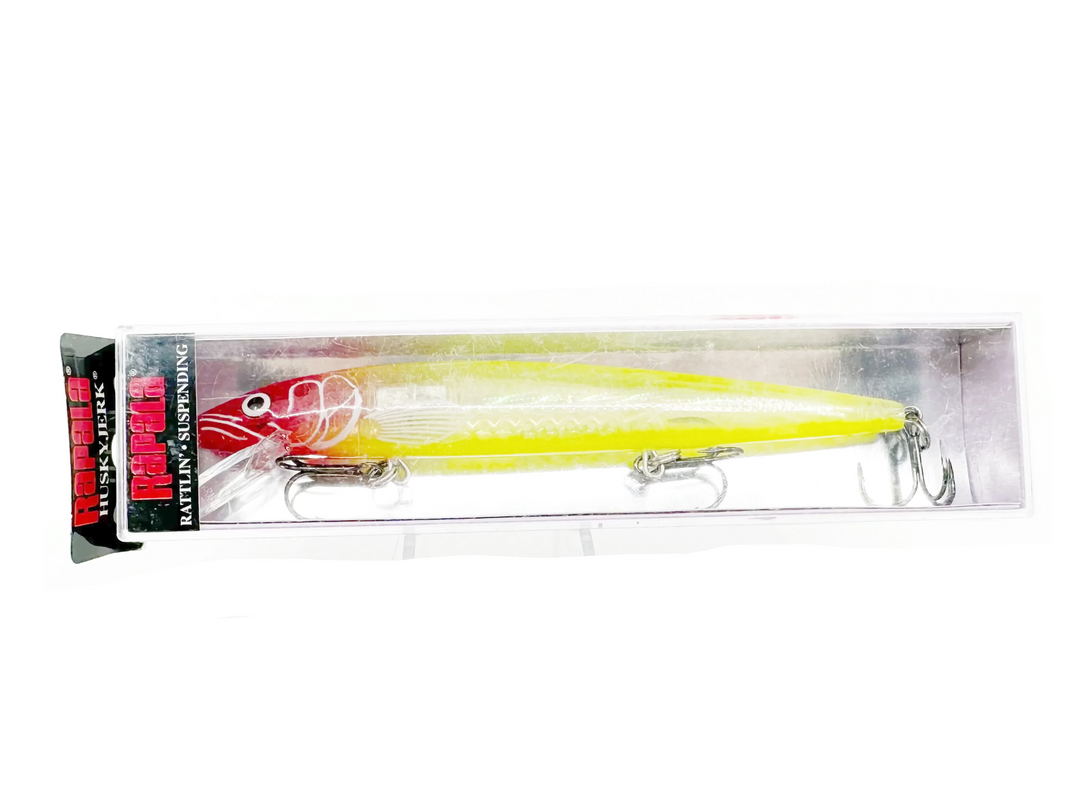 Rapala Husky Jerk HJ14, GCL Glass Clown Color, in Box