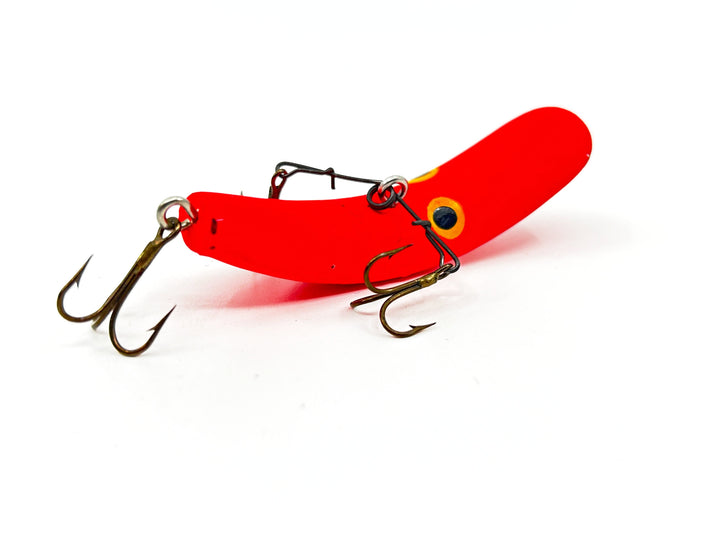 Helin Flatfish X4, Fluorescent Orange/Red Color