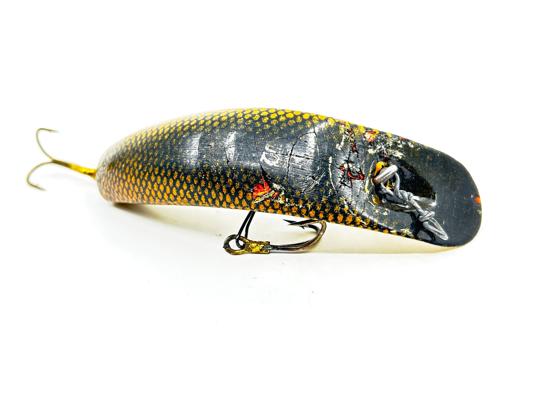 Helin Flatfish S3, Perch Scale Color-Wooden