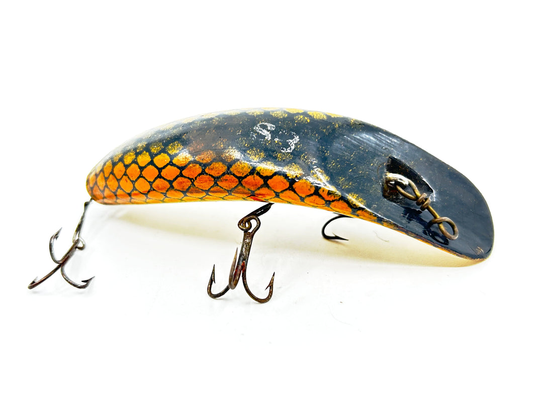 Helin Flatfish S3, Perch Scale Color-Wooden