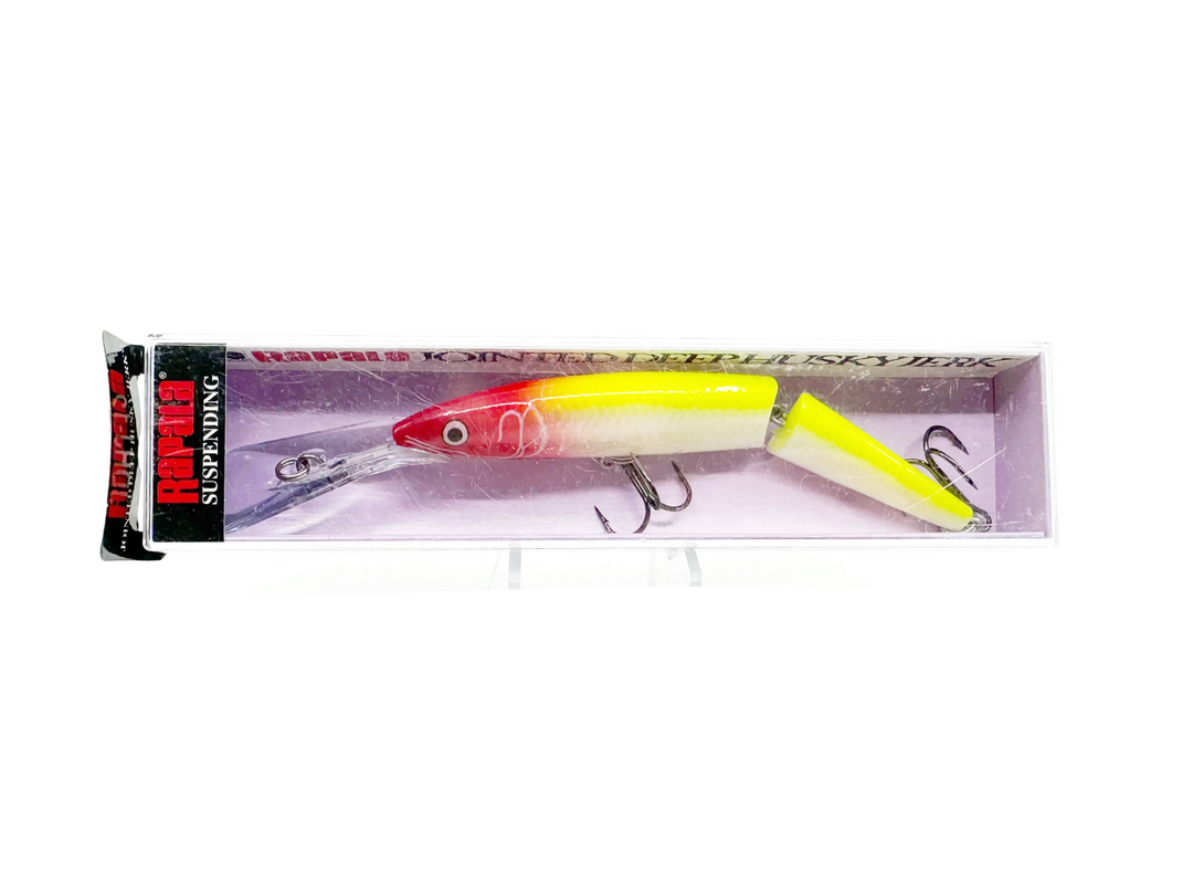 Rapala Jointed Deep Husky Jerk, JDHJ-12, CLN Clown Color, New in Box