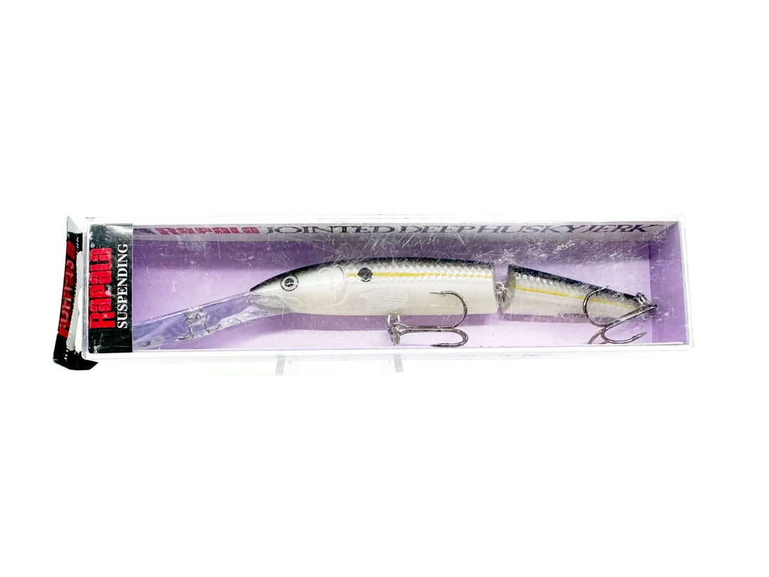 Rapala Jointed Deep Husky Jerk, JDHJ-12, SSD Silver Shad Color, New in Box