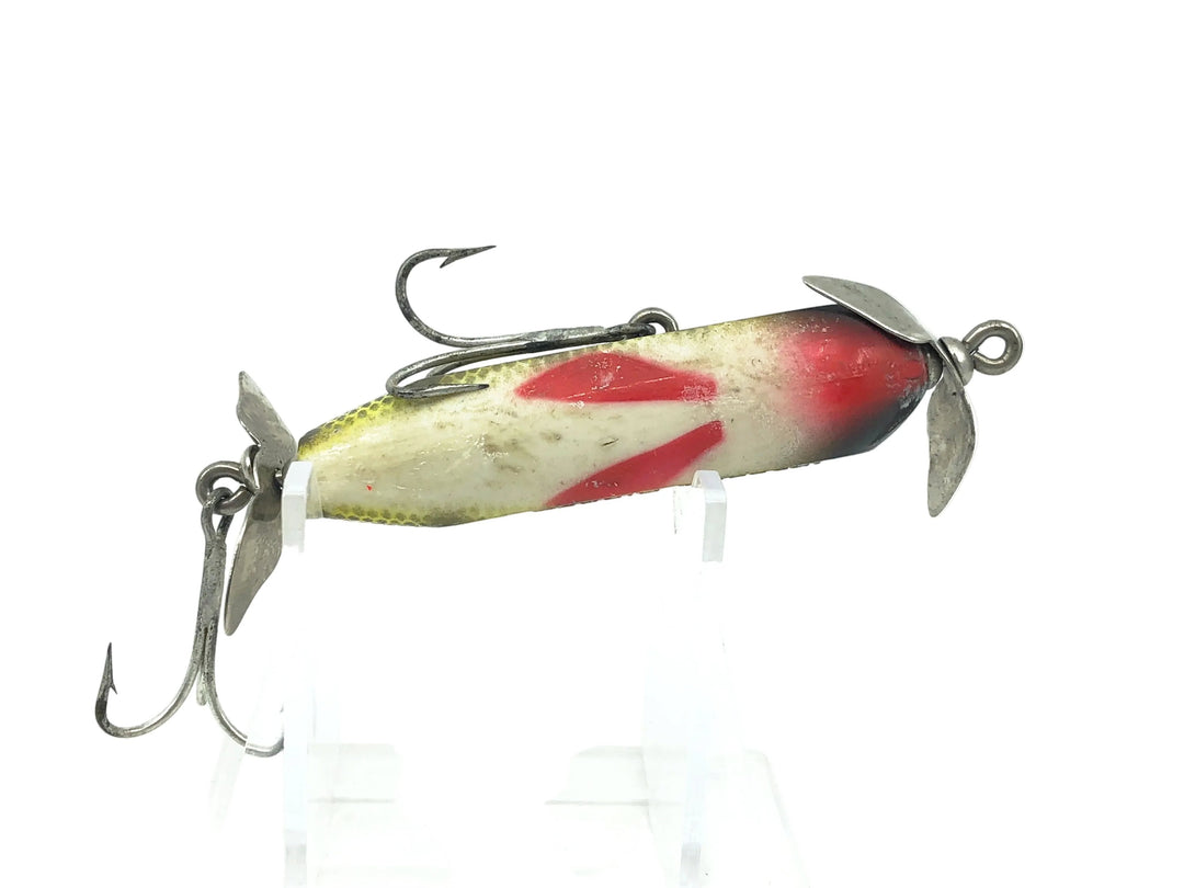 Creek Chub 1600 Baby Injured Minnow, #01 Perch Scale Color