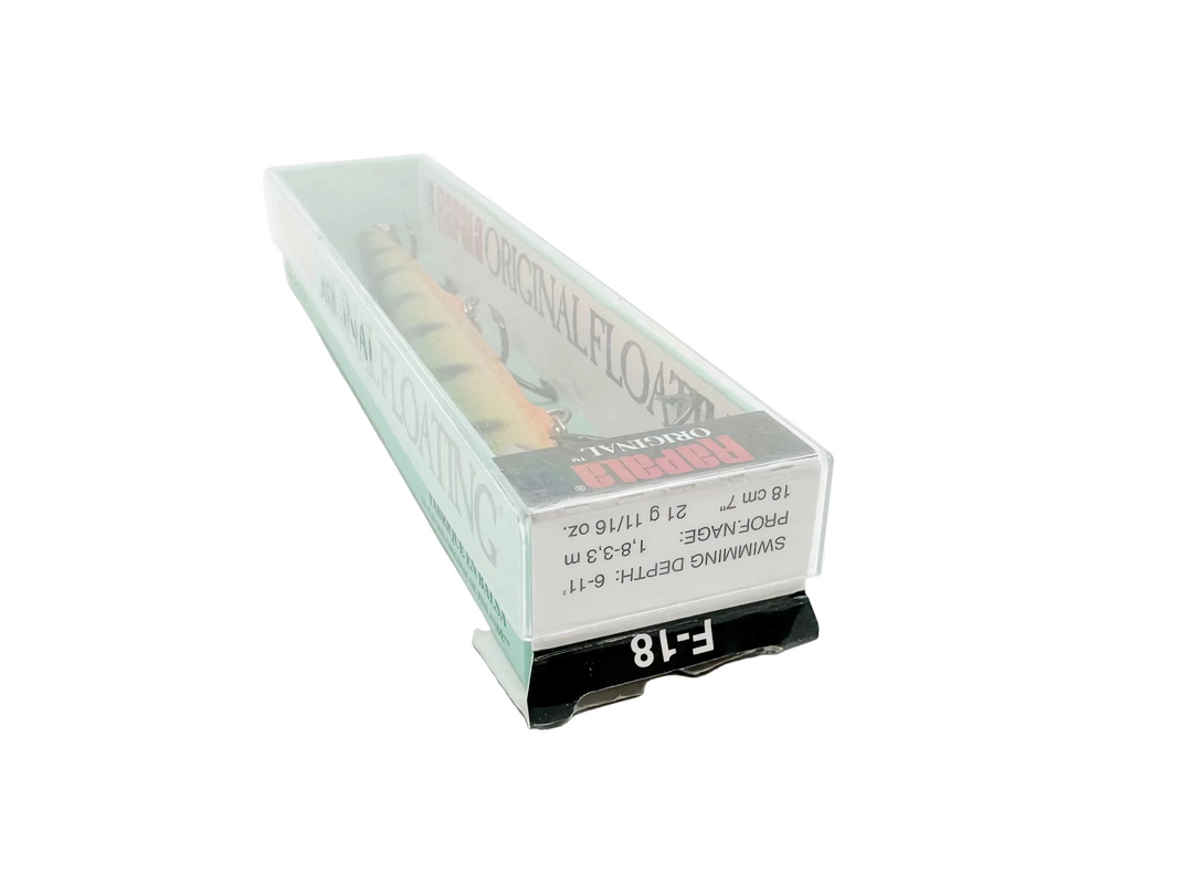 Rapala Original Floating F18, P Perch Color, New in Box