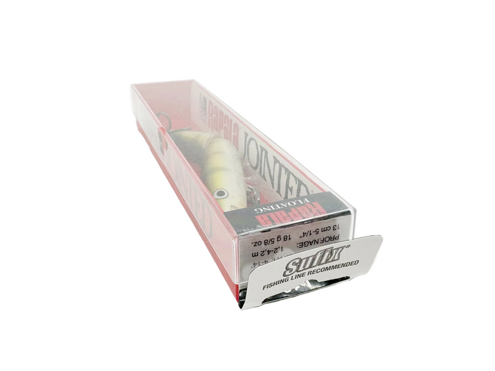 Rapala Jointed J13, YP Yellow Perch Color, in Box