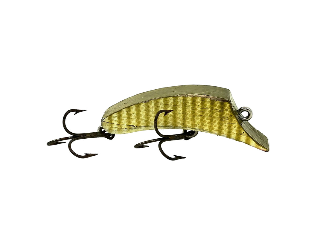Blank 49er Wooden Minnesota Bait, Pike Scale Color