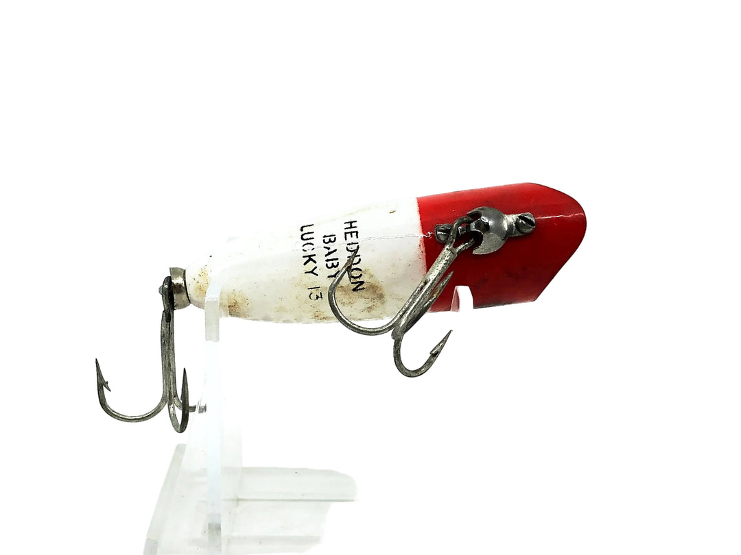 Heddon Baby Lucky 13, PRH Shiner/Red Head Color