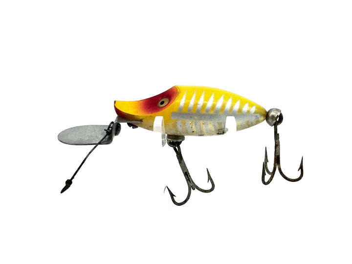 Heddon Tiny Go Deeper River Runt D350, XRY Yellow Shore Minnow Color