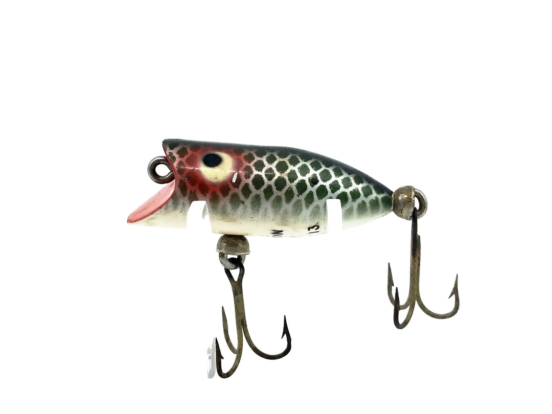 Heddon Tiny Lucky 13, D Green Scale Color