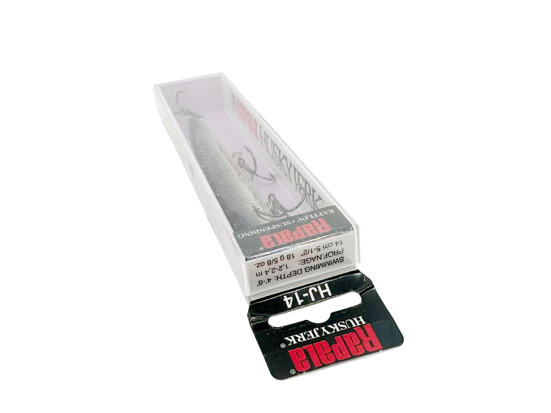 Rapala Husky Jerk HJ-14, S Silver Color, New in Box