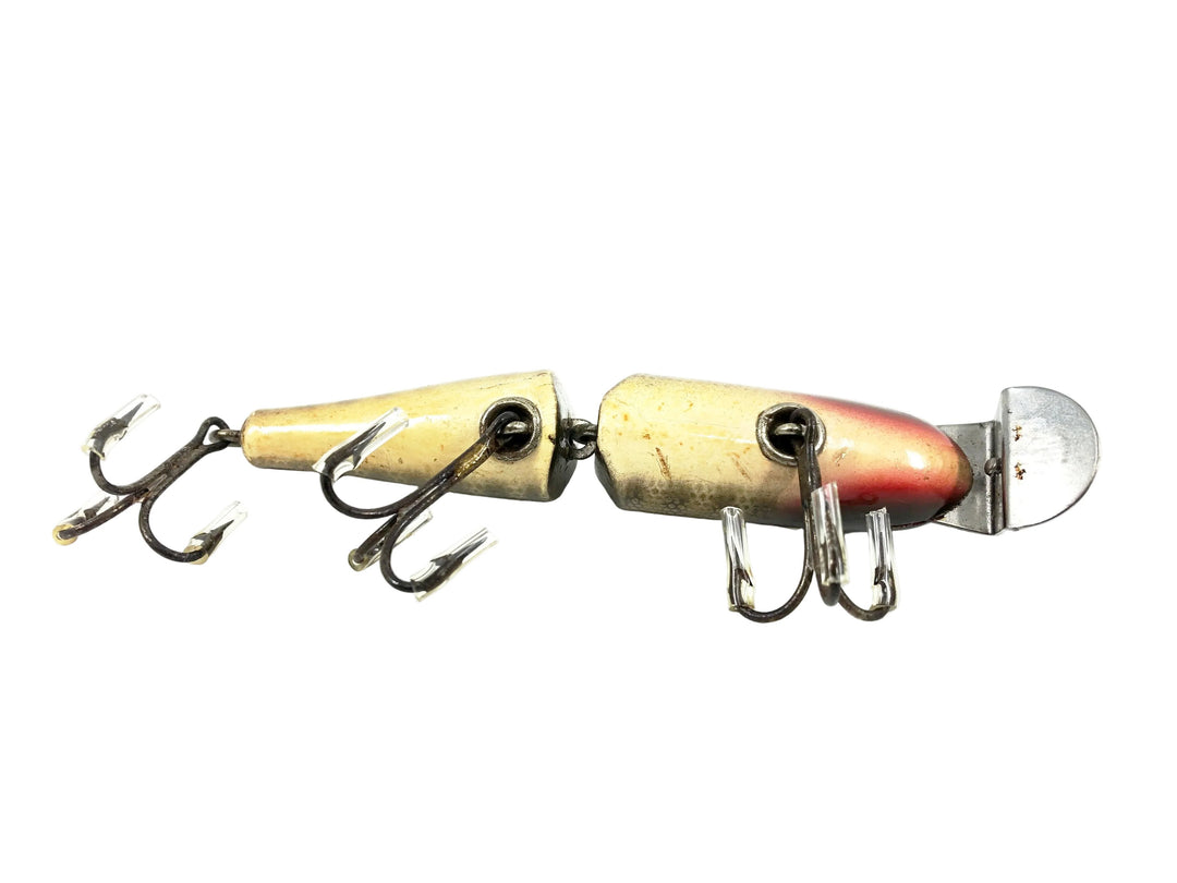 Creek Chub 2600 Jointed Pikie Minnow, #01 Perch Scale Glass Eyes