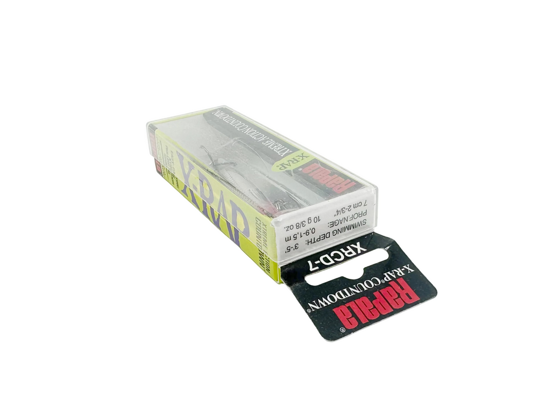 Rapala X-RAP Xtreme Action Slashbait XRCD-7, S Silver Color, New in Box