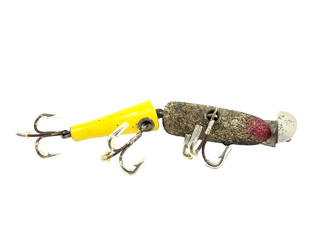 Creek Chub 2600 Jointed Pikie Minnow, Color 2600Y Yellow Pickerel
