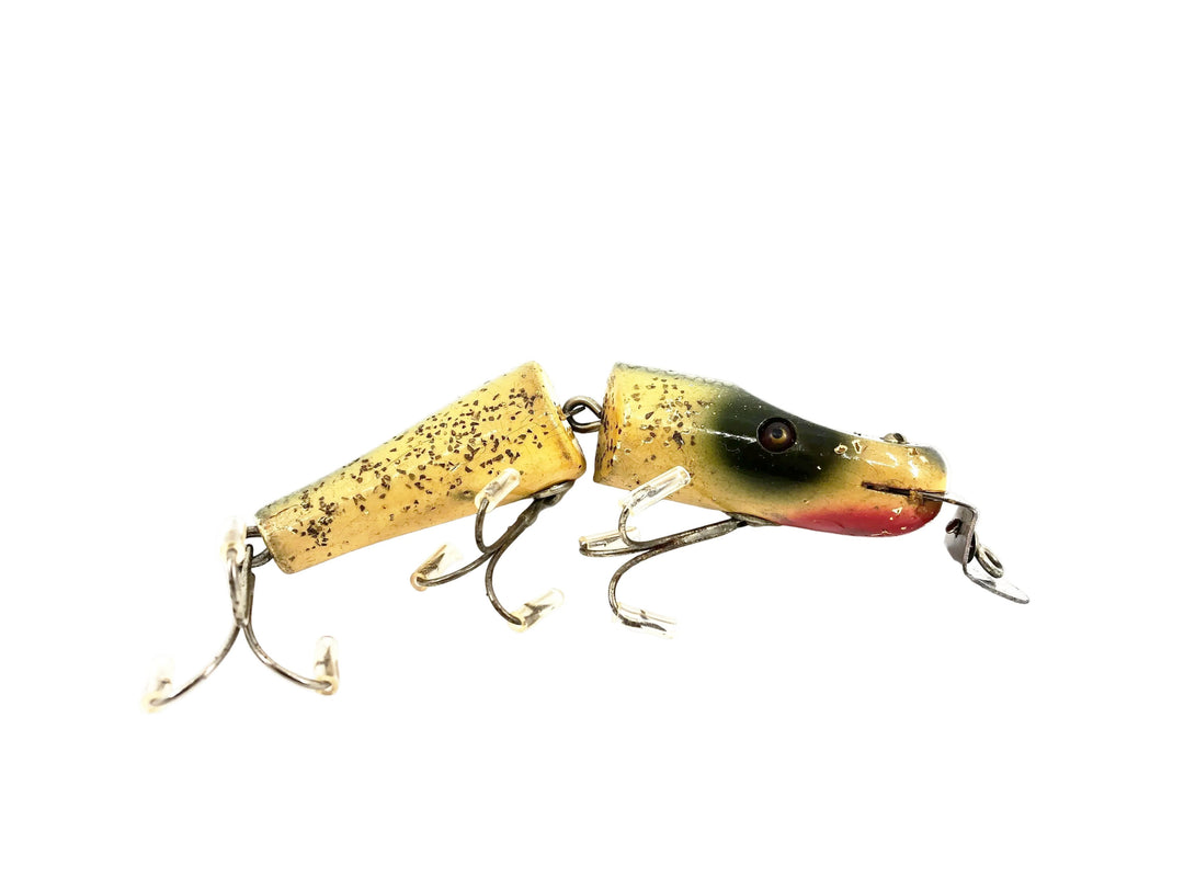 Creek Chub 2600 Jointed Pikie Minnow, Silver Flash Color 2618 Glass Eyes