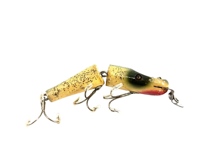 Creek Chub 2600 Jointed Pikie Minnow, Silver Flash Color 2618 Glass Eyes