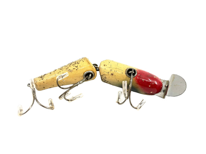 Creek Chub 2600 Jointed Pikie Minnow, Silver Flash Color 2618 Glass Eyes